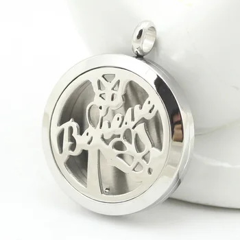 10pcs/lot 30mm Stainless Steel Believe Letter Essential Oil Diffuser Perfume Locket Pendant
10pcs/lot 30mm Stainless Steel Believe Letter Essential Oil Diffuser Perfume Locket Pendant