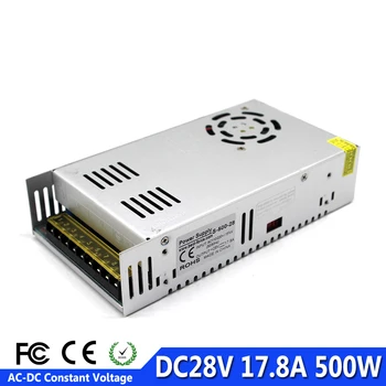 Universal Switching Power Supply DC 28V 17.8A 500W Transformers 110V 220V AC DC28V SMPS For CNC Machine DIY LED Light CCTV Motor
Universal Switching Power Supply DC 28V 17.8A 500W Transformers 110V 220V AC DC28V SMPS For CNC Machine DIY LED Light CCTV Motor