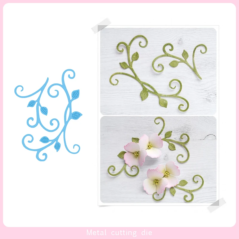 Rattan and Leafs Metal Cutting Dies for DIY Scrapbooking Photo Album Decorative Embossing Paper Card Crafts Die Cut 2019
Rattan and Leafs Metal Cutting Dies for DIY Scrapbooking Photo Album Decorative Embossing Paper Card Crafts Die Cut 2019