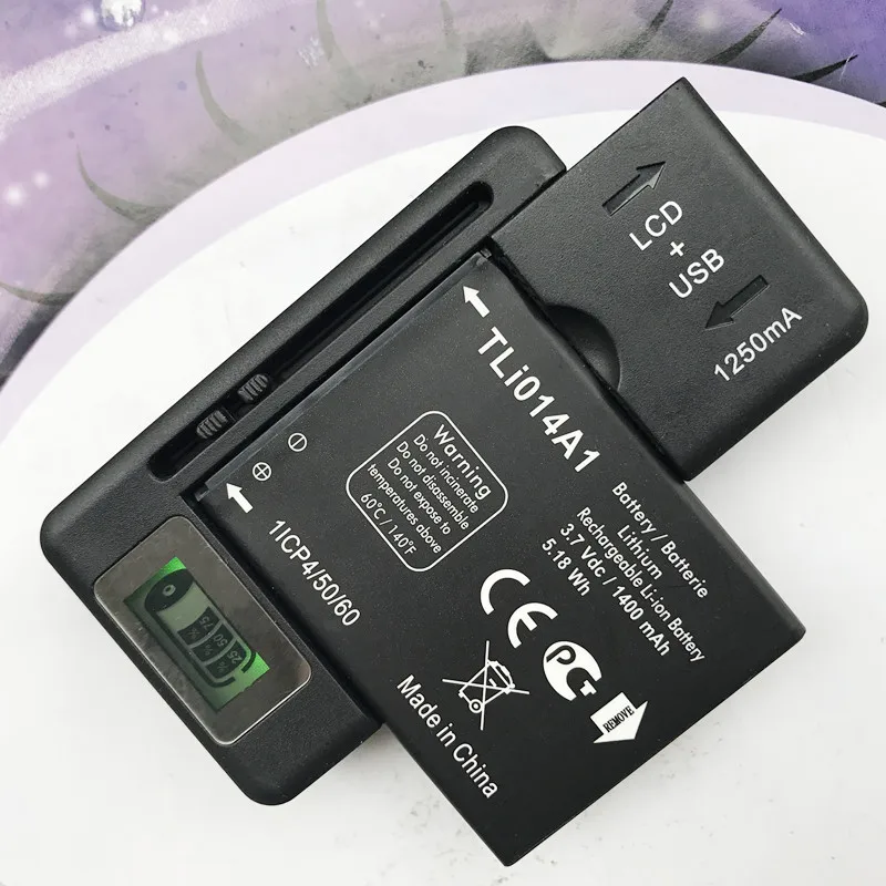 TLi014A1 Battery For Alcatel Pixi 3 4.5" 4027 4027A 4027D 4027X 4010 4010D 4012 4030 4030D 4030A 5020 5020D 4033D With Charger
TLi014A1 Battery For Alcatel Pixi 3 4.5" 4027 4027A 4027D 4027X 4010 4010D 4012 4030 4030D 4030A 5020 5020D 4033D With Charger