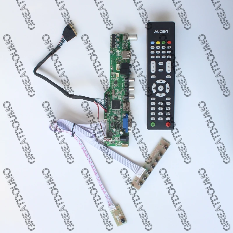 ТВ плата контроллера с ТВ AV VGA Аудио USB HDMI порт подключения типа c: совместим для 15,6 дюймов 1920X1080 LP156WF4-SLB1 LP156WF4-SLBA LP156WFC-TLB1
ТВ плата контроллера с ТВ AV VGA Аудио USB HDMI порт подключения типа c: совместим для 15,6 дюймов 1920X1080 LP156WF4-SLB1 LP156WF4-SLBA LP156WFC-TLB1