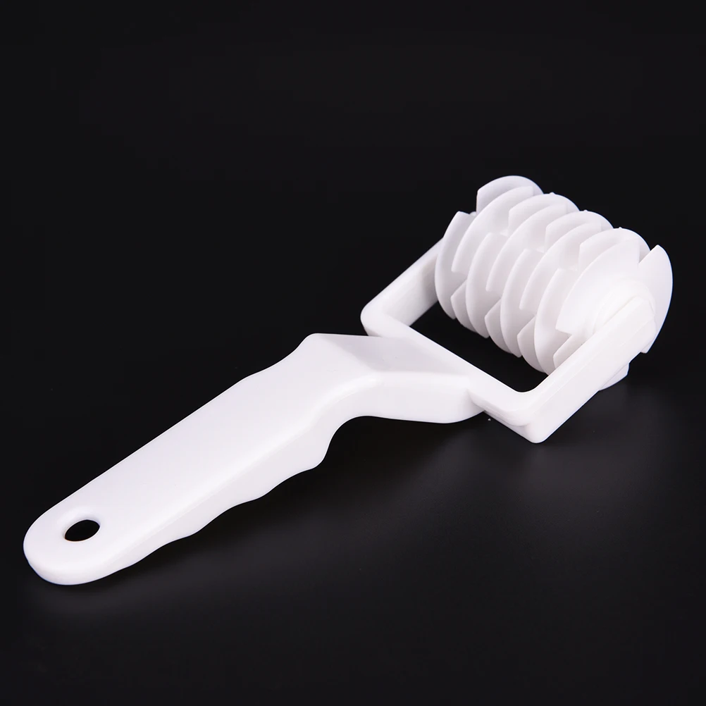 White Plastic Wheel Knife Embossing Dough Roller Lattice Craft Cooking Tools Large Size Pull Net Pizza Cutters & Wheels
White Plastic Wheel Knife Embossing Dough Roller Lattice Craft Cooking Tools Large Size Pull Net Pizza Cutters & Wheels