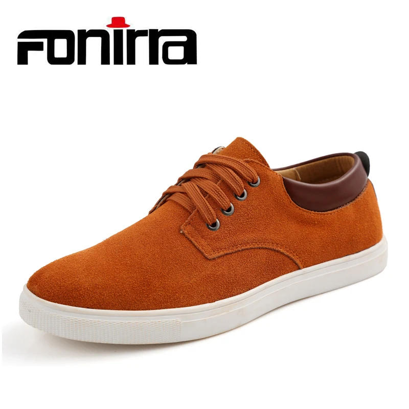 FONIRRA Spring Summer Comfortable Casual Shoes Cow Suede Leather Flats Solid Lace-up Retro Breathable Shoes Big Size 38-49 945
FONIRRA Spring Summer Comfortable Casual Shoes Cow Suede Leather Flats Solid Lace-up Retro Breathable Shoes Big Size 38-49 945