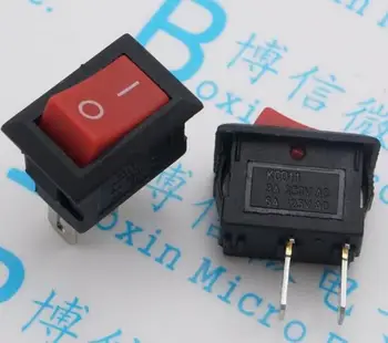 

Free Shipping 100PCS RED KCD1-11 KCD11 ROCKER SWITCH 15*10MM 250VAC 3A ON/OFF RED switches best quality.