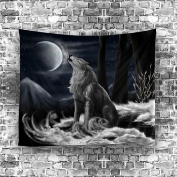 Tapestry Hippie Home Decorative Wall Hanging Tapestries Wolf deer Towel Yoga Mat Bedspread Table Cloth
Tapestry Hippie Home Decorative Wall Hanging Tapestries Wolf deer Towel Yoga Mat Bedspread Table Cloth