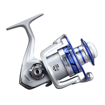 18 New YUMOSHI 12 BB Gear Ratio Up to 5.5:1 Spinning Fishing Reel with Exchangeable Handle Automatic folding for Casting Line
18 New YUMOSHI 12 BB Gear Ratio Up to 5.5:1 Spinning Fishing Reel with Exchangeable Handle Automatic folding for Casting Line