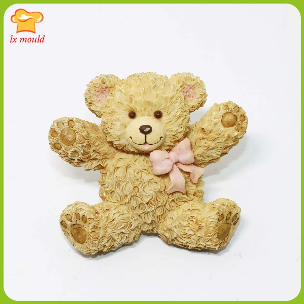 2017 new Teddy Bear silicone sugar cake mold Winnie the chocolate DIY soft pottery mold
2017 new Teddy Bear silicone sugar cake mold Winnie the chocolate DIY soft pottery mold