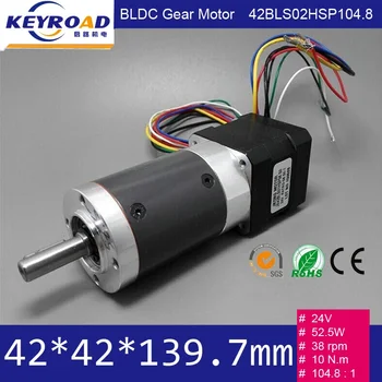 24V 5.8 N.m 38 rpm 42mm Brushless DC Motor Square Brushless dc motor With Planetary Gearbox / Reduction Ratio : 104.8
24V 5.8 N.m 38 rpm 42mm Brushless DC Motor Square Brushless dc motor With Planetary Gearbox / Reduction Ratio : 104.8