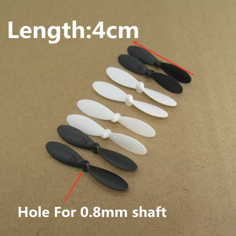 Free Shipping 4.0*0.8cm 4cm 40mm Length 0.8mm Hole Main Blades Props Propellers For R/C Spare Parts Helicopter Quadcopter Access
Free Shipping 4.0*0.8cm 4cm 40mm Length 0.8mm Hole Main Blades Props Propellers For R/C Spare Parts Helicopter Quadcopter Access