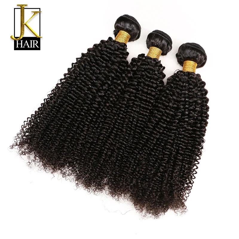 Brazilian Kinky Curly Weave Human Hair Bundles 3 PC/Lot Remy Hair Weaving Extension Can Match With 4x4 Lace Closure JK 
Brazilian Kinky Curly Weave Human Hair Bundles 3 PC/Lot Remy Hair Weaving Extension Can Match With 4x4 Lace Closure JK