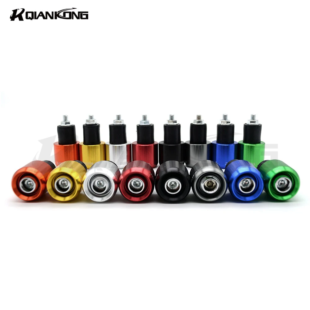 CNC Universal Motorcycle Hand Bar Ends Handlebar Grips Ends For Honda CBR 600 954 1000 RR Suzuki GSXR 600 750 1000
CNC Universal Motorcycle Hand Bar Ends Handlebar Grips Ends For Honda CBR 600 954 1000 RR Suzuki GSXR 600 750 1000