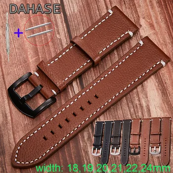 18mm 19 20 21 22 24mm Litch Retro Genuine Leather Watch Band Replacement Strap for Samsung Fitbit Huawei Amazfit Smart Watch
18mm 19 20 21 22 24mm Litch Retro Genuine Leather Watch Band Replacement Strap for Samsung Fitbit Huawei Amazfit Smart Watch
