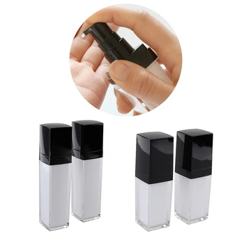 2Pcs 30ml/100ml Plastic Empty Spray Bottle with Pumps and Black Caps, Travel Shampoo Lotion Container, Leakproof
2Pcs 30ml/100ml Plastic Empty Spray Bottle with Pumps and Black Caps, Travel Shampoo Lotion Container, Leakproof