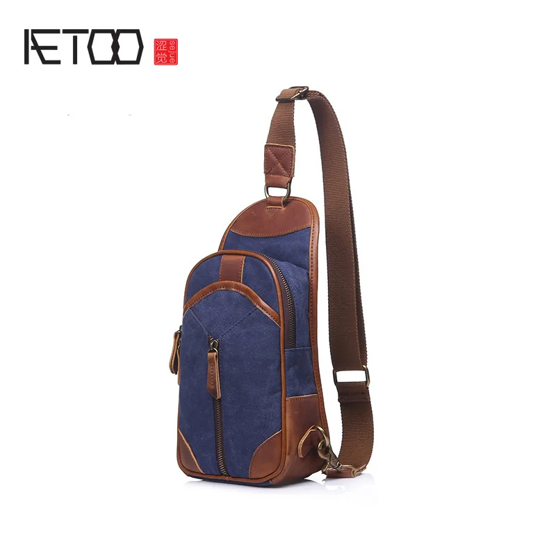 AETOO New Sling Bag Canvas Chest Pack Men Messenger Bags Casual Travel Fanny Flap Male Small Retro Shoulder Bag
AETOO New Sling Bag Canvas Chest Pack Men Messenger Bags Casual Travel Fanny Flap Male Small Retro Shoulder Bag