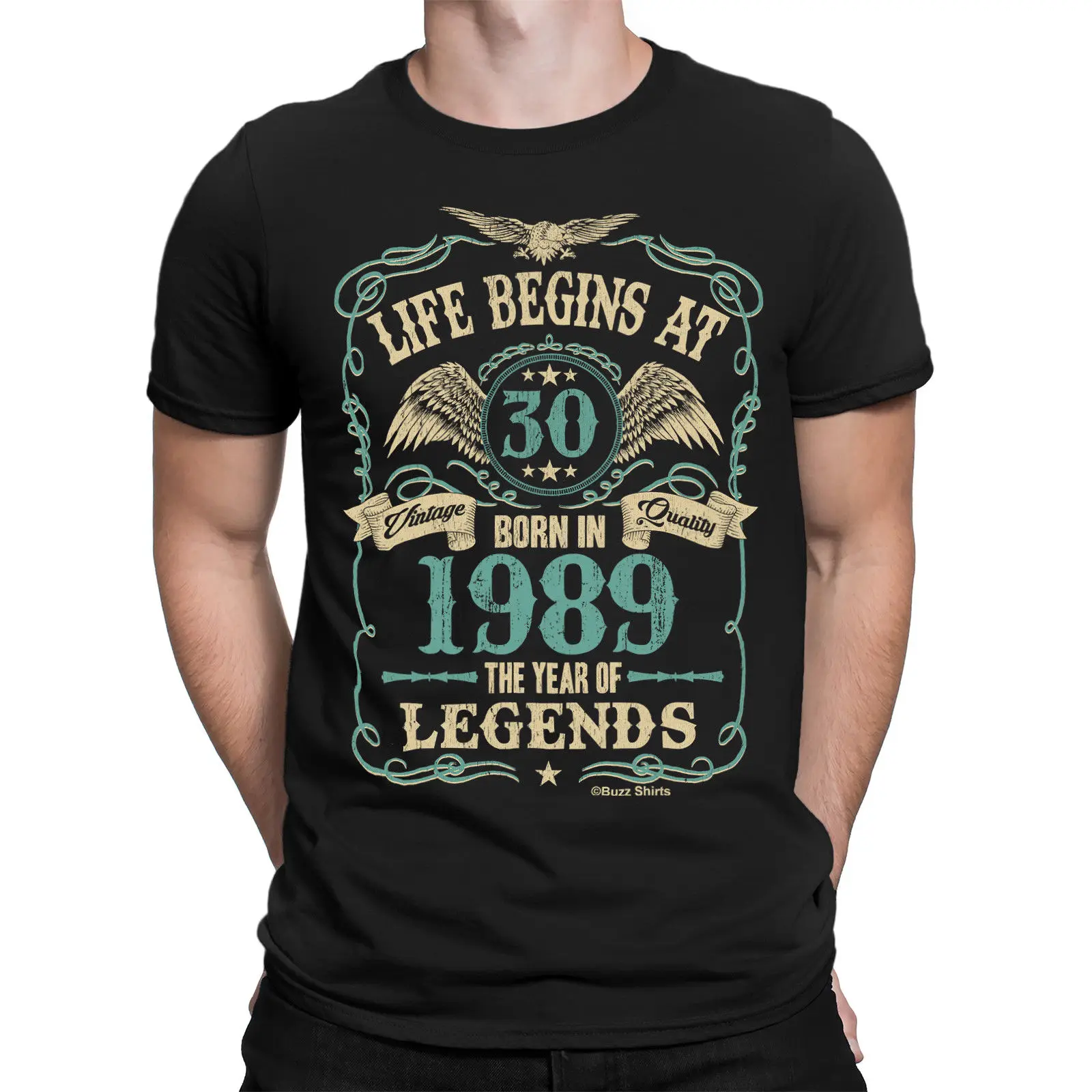 Life Begins At 30 Mens T-Shirt Born In 1989 Year Of Legends 30Th Birthday Gift2019 Fashion High Quality Brand Of Funny Homme Fas
Life Begins At 30 Mens T-Shirt Born In 1989 Year Of Legends 30Th Birthday Gift2019 Fashion High Quality Brand Of Funny Homme Fas