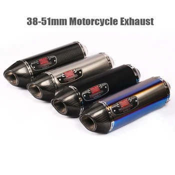 Universal Motorcycle Exhaust Tip Muffler Silencer Pipe Tail Exhaust Pipe Slip 38-51mm for Universal Dirt Bike ATV 
Universal Motorcycle Exhaust Tip Muffler Silencer Pipe Tail Exhaust Pipe Slip 38-51mm for Universal Dirt Bike ATV