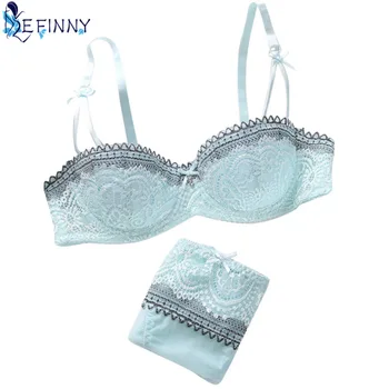 2018 Sexy Women Mesh Sweet Push Up Bra Sets 1/2 B Cup Underwire Underwear Silk Lace Flower Bra Brief Set Bra Hollow Out Panties
2018 Sexy Women Mesh Sweet Push Up Bra Sets 1/2 B Cup Underwire Underwear Silk Lace Flower Bra Brief Set Bra Hollow Out Panties