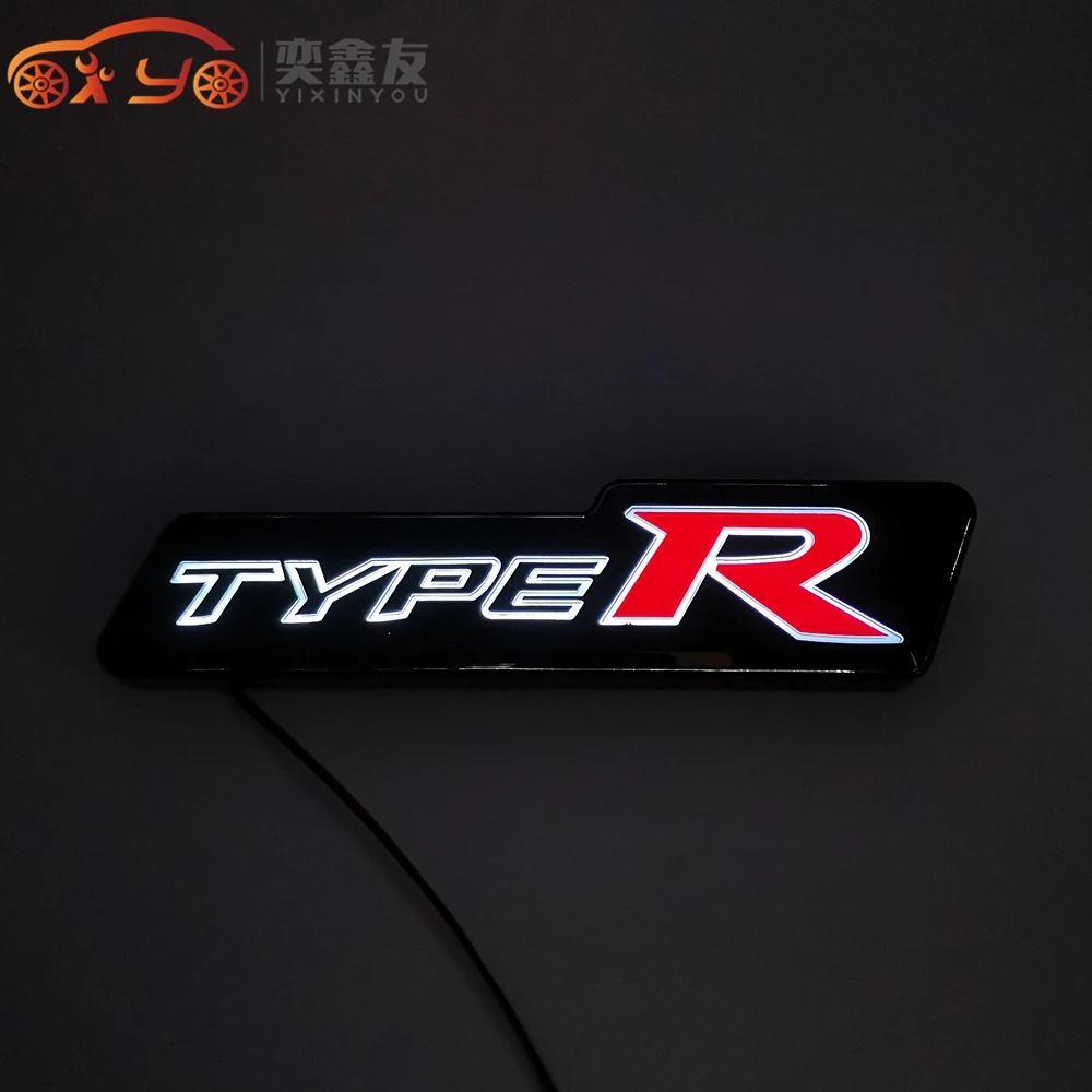 Car StylingTYPE R Car Front Grille Emblem Badge LED Light For Honda City CRV CRZ HRV Accord FIT Odyssey Stream Crider Greiz CIVI
Car StylingTYPE R Car Front Grille Emblem Badge LED Light For Honda City CRV CRZ HRV Accord FIT Odyssey Stream Crider Greiz CIVI