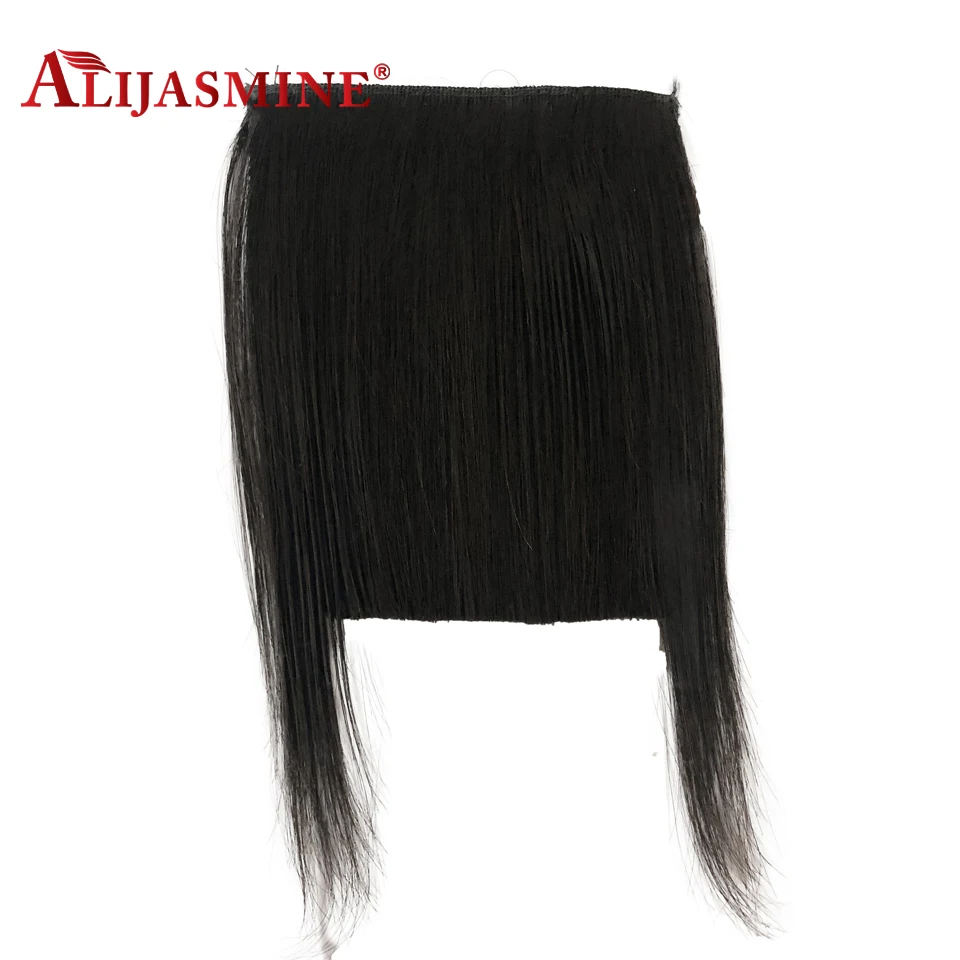 Alijasmine Hair Peruvian Remy Clip In Straight Human Hair Bangs With Baby Hair Natural Color Fringe Hair
Alijasmine Hair Peruvian Remy Clip In Straight Human Hair Bangs With Baby Hair Natural Color Fringe Hair