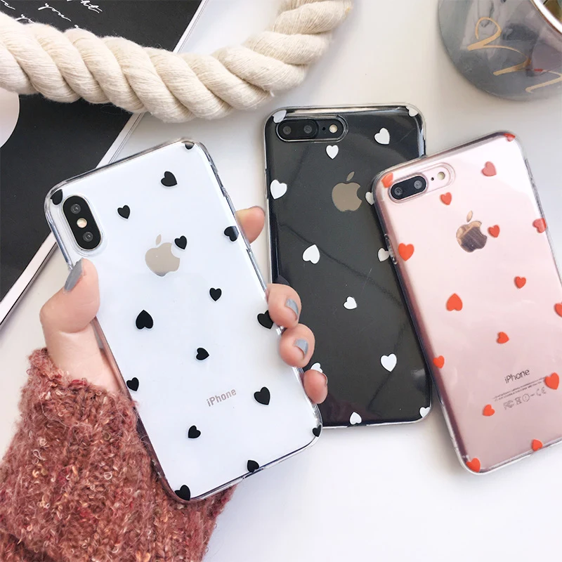 Lovebay Phone Case For iPhone 11 6 6s 7 8 Plus X XR XS 11Pro Max Cartoon Love Heart Clear Ultra Thin Soft TPU Back Cover Cases
Lovebay Phone Case For iPhone 11 6 6s 7 8 Plus X XR XS 11Pro Max Cartoon Love Heart Clear Ultra Thin Soft TPU Back Cover Cases