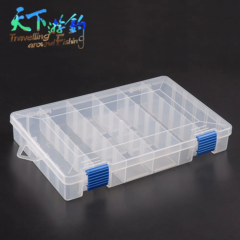 TAF Fishing Box 6 Compartments 27.5cm*18cm*4.5cm Transparent Plastic Box with Insert Card Waterproof Fishing Tackle Box Pesca
TAF Fishing Box 6 Compartments 27.5cm*18cm*4.5cm Transparent Plastic Box with Insert Card Waterproof Fishing Tackle Box Pesca