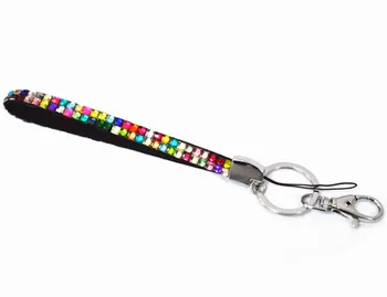 Free Shipping 1pcs Multi Color Bling Crystal Short Lanyard Rhinestone Wrist Lanyard Strap For Key Holder Keychain Cell Phone
Free Shipping 1pcs Multi Color Bling Crystal Short Lanyard Rhinestone Wrist Lanyard Strap For Key Holder Keychain Cell Phone