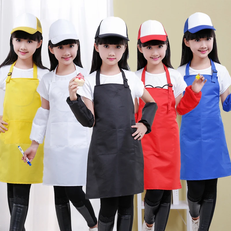 Multi Color Children's Craft Apron Sleeveless Waterproof Kids Drawing Handwork Smock Solid Craft Kitchen Aprons Dustproof
Multi Color Children's Craft Apron Sleeveless Waterproof Kids Drawing Handwork Smock Solid Craft Kitchen Aprons Dustproof