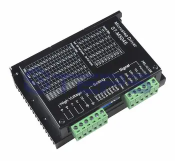 CNC 4.5A DC24-50V nema23 or nema34 Stepper Motor Driver Controller 256micsteps#ST-M5045 replace 2M542,M542 stepper motor driver
CNC 4.5A DC24-50V nema23 or nema34 Stepper Motor Driver Controller 256micsteps#ST-M5045 replace 2M542,M542 stepper motor driver