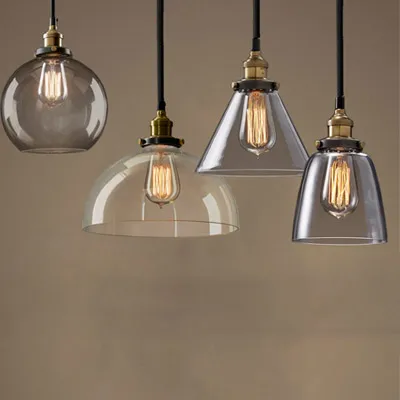 Фото Vintage Pendant Lights Loft Lamp Retro Hanging Lampshade For Restaurant /Bar/Coffee Shop Home Lighting Luminarias | Лампы и освещение