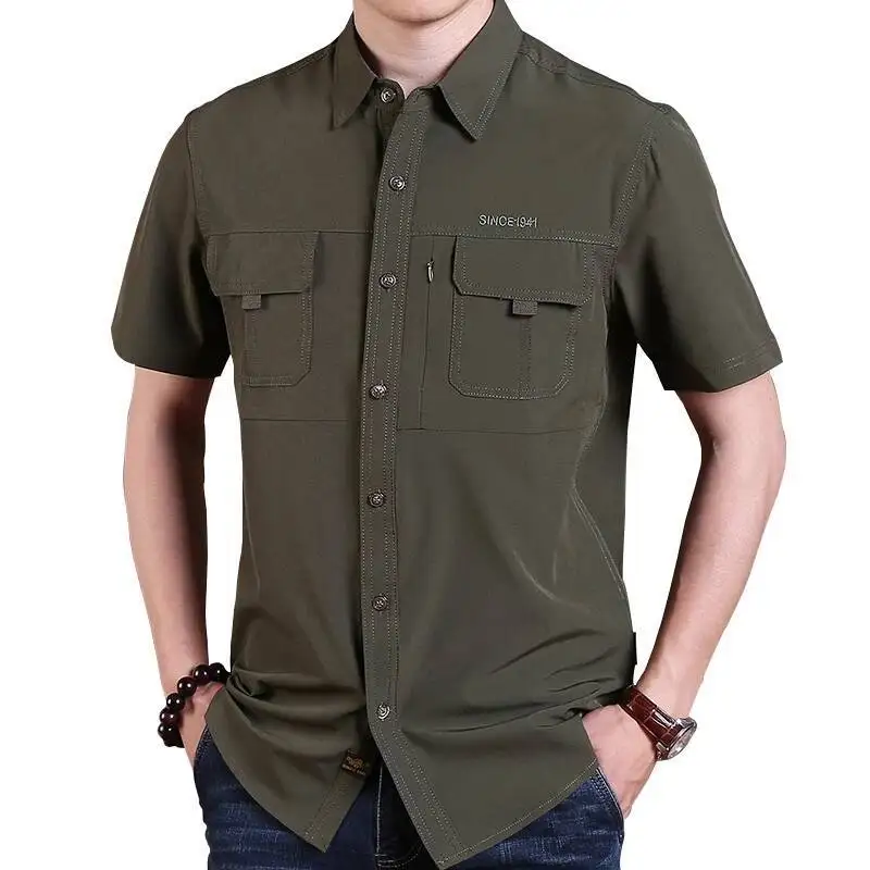 2019 New Men's Summer Tactical Clothing Quick Dry Military Shirt Breathable Short Sleeve Shirt Men Combat Shirts Top Quality
2019 New Men's Summer Tactical Clothing Quick Dry Military Shirt Breathable Short Sleeve Shirt Men Combat Shirts Top Quality