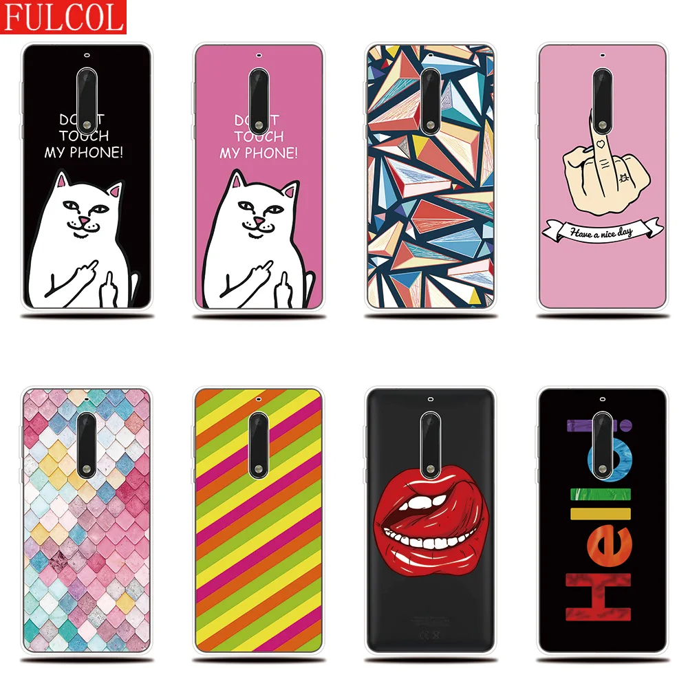 Silicone case For Nokia 3 5 6 8 Soft Case Fashion Personality Printed Shell For Funda Nokia 2.1 3.1 5.1 6.1 Plus Cover Case
Silicone case For Nokia 3 5 6 8 Soft Case Fashion Personality Printed Shell For Funda Nokia 2.1 3.1 5.1 6.1 Plus Cover Case