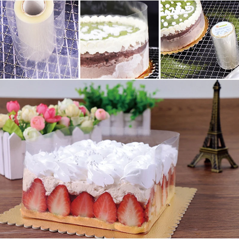 8/10cm Transparent Clear Mousse Surrounding Edge Wrapping Tape For Baking Cake Collar Roll Packaging DIY Cake Decorating Tools
8/10cm Transparent Clear Mousse Surrounding Edge Wrapping Tape For Baking Cake Collar Roll Packaging DIY Cake Decorating Tools