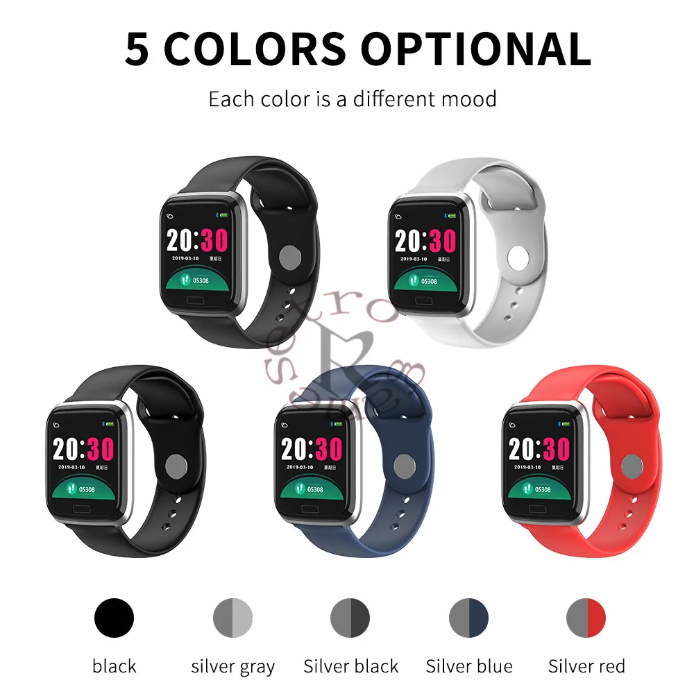 Smart Bracelet Blood Pressure Heart Rate SMS Sport Smart Band Fitness Activity Tracker Smartband Wristband Smart Watch Men Women
Smart Bracelet Blood Pressure Heart Rate SMS Sport Smart Band Fitness Activity Tracker Smartband Wristband Smart Watch Men Women
