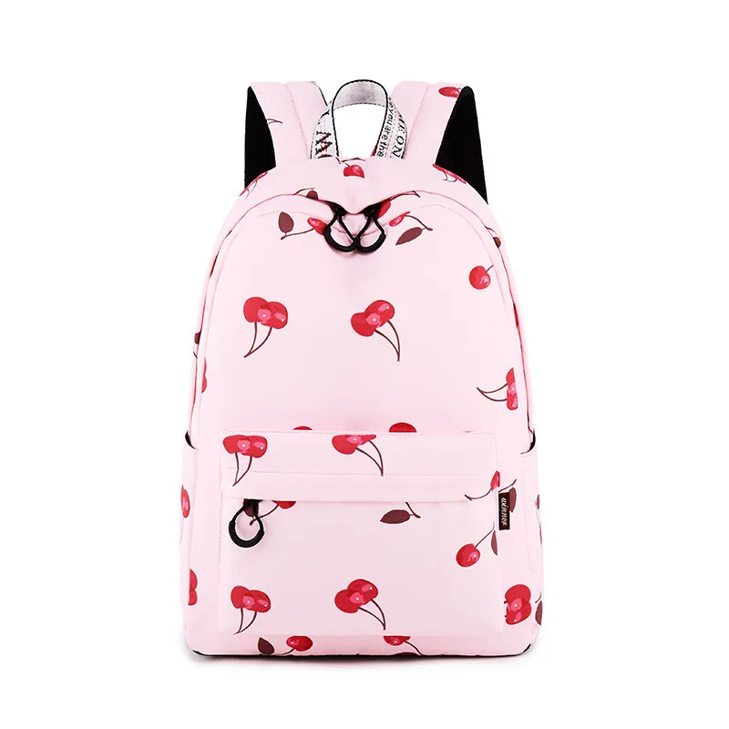 New Arrival Cute Pink Cherry print School Bags backpack for Teenager Girls Laptop Backpack women backpacks travel bags
New Arrival Cute Pink Cherry print School Bags backpack for Teenager Girls Laptop Backpack women backpacks travel bags
