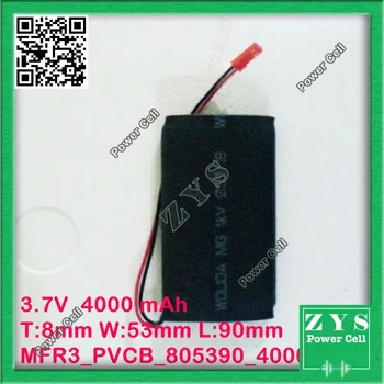 Safety Packing, 2 pin Polymer lithium ion battery 3.7V 805390 for Unmanned Aerial Vehicle UAV Unmanned Aircraft System UAS Drone
Safety Packing, 2 pin Polymer lithium ion battery 3.7V 805390 for Unmanned Aerial Vehicle UAV Unmanned Aircraft System UAS Drone