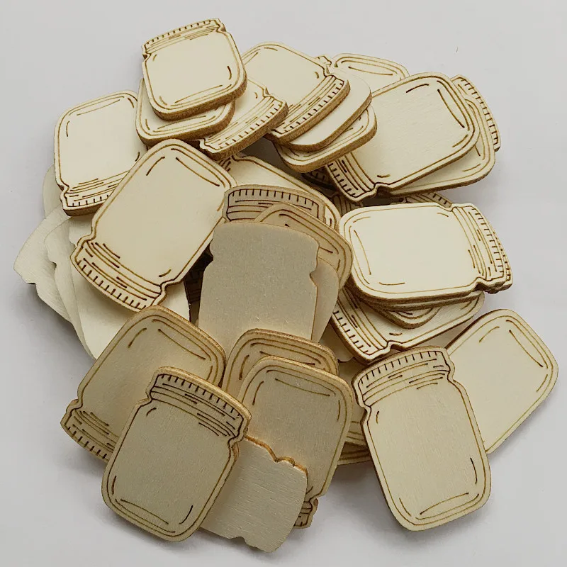 50pcs Wood Bottle Cutouts Wooden Ornaments Unfinished Blank Wood Discs for DIY Christmas Ornaments
50pcs Wood Bottle Cutouts Wooden Ornaments Unfinished Blank Wood Discs for DIY Christmas Ornaments