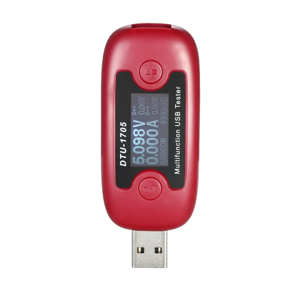 Digital Display Multi-functional USB Tester Voltage Current Power Meter Voltmeter Ammeter power bank meter
Digital Display Multi-functional USB Tester Voltage Current Power Meter Voltmeter Ammeter power bank meter