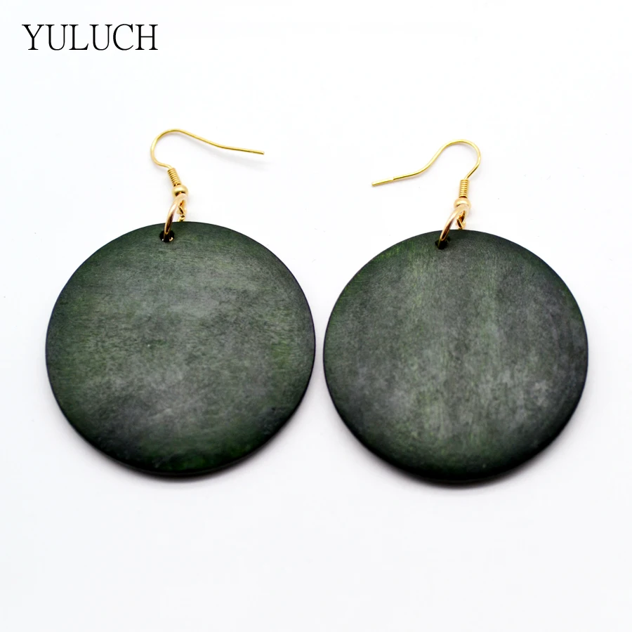 nice green color hoop round shape wood earring hollow 2016 personality New design Big handmade
nice green color hoop round shape wood earring hollow 2016 personality New design Big handmade