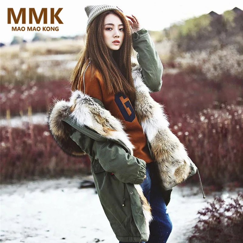 2019 New Real Rabbit fur Coat Long Women Winter Natural Fur Jacket Big Raccoon Fur Collar Hooded Rabbit Fur Liner Parkas
2019 New Real Rabbit fur Coat Long Women Winter Natural Fur Jacket Big Raccoon Fur Collar Hooded Rabbit Fur Liner Parkas