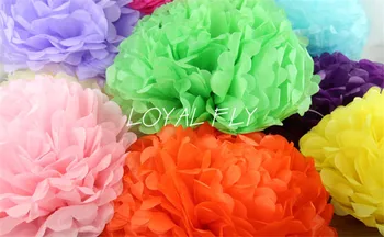 29 color choose (100pcs/lot) 4"/10cm paper Tissue Pom Poms flower ball paper lanterns Mix colors wedding Bridal Decoration
29 color choose (100pcs/lot) 4"/10cm paper Tissue Pom Poms flower ball paper lanterns Mix colors wedding Bridal Decoration