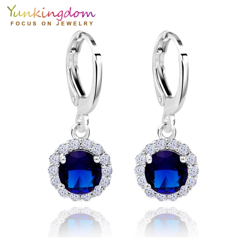 Yunkingdom Lovely Cute Crystal Earrings Silver Color Fashion Drop Earrings for Women Party Jewelry Wholesale H0188
Yunkingdom Lovely Cute Crystal Earrings Silver Color Fashion Drop Earrings for Women Party Jewelry Wholesale H0188