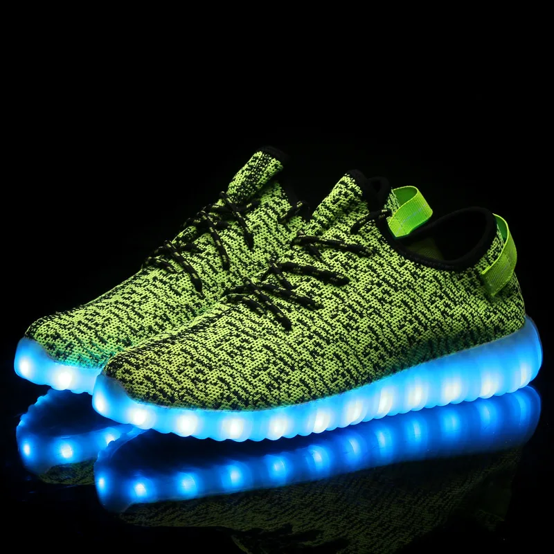 2019 New Summer Led Fiber Optic Shoes for Men Women USB Recharge Glowing Sneakers Man Light Up Shoes Sports Shoes Size 35-46
2019 New Summer Led Fiber Optic Shoes for Men Women USB Recharge Glowing Sneakers Man Light Up Shoes Sports Shoes Size 35-46