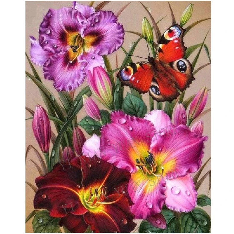 New full Diamond Embroidery 5D DIY Diamond Painting Beautiful Flower Butterfly Diamond Painting Cross Stitch Rhinestone Mosaic
New full Diamond Embroidery 5D DIY Diamond Painting Beautiful Flower Butterfly Diamond Painting Cross Stitch Rhinestone Mosaic