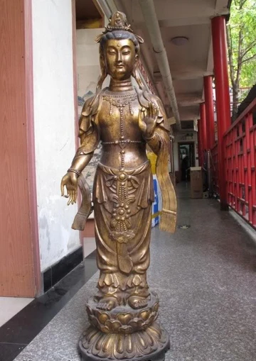 003849 Tibet Folk classical Bronze Buddhism TaRa Avalokitesvara Kwan-Yin GuanYin Buddha
003849 Tibet Folk classical Bronze Buddhism TaRa Avalokitesvara Kwan-Yin GuanYin Buddha