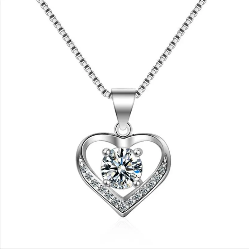 Everoyal Charm Lady Silver 925 Clavicle Necklace For Women Accessories Fashion Crystal Stone Pendant Necklace Girls Jewelry Gift
Everoyal Charm Lady Silver 925 Clavicle Necklace For Women Accessories Fashion Crystal Stone Pendant Necklace Girls Jewelry Gift