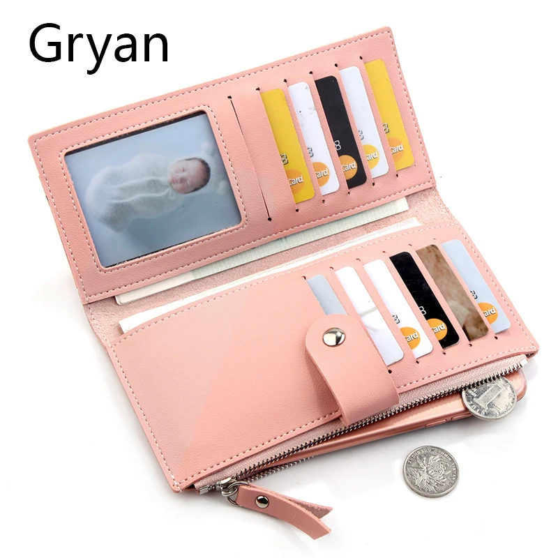 Women long mobile phone Wallet Korean version leather Female Holder fashion multi-function clasp clutch High Quality Purse 95
Women long mobile phone Wallet Korean version leather Female Holder fashion multi-function clasp clutch High Quality Purse 95