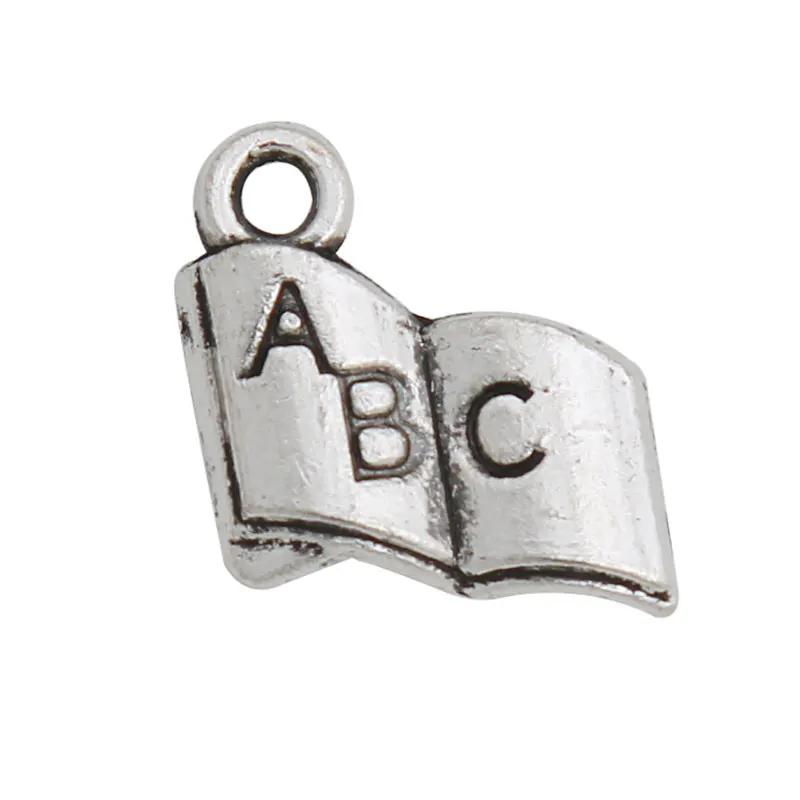 RAINXTAR Vintage ABC Carved Book Shape Zinc Alloy School Charms For Students Graduation Charms 100pcs 11*12mm AAC1127
RAINXTAR Vintage ABC Carved Book Shape Zinc Alloy School Charms For Students Graduation Charms 100pcs 11*12mm AAC1127