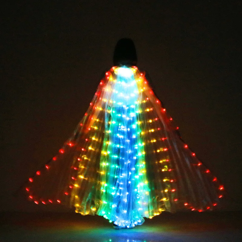 New Performance Prop Women Dance Accessories Girls DJ LED Wings Light Up Wing Costume LED Butterfly Wings Fan-shaped
New Performance Prop Women Dance Accessories Girls DJ LED Wings Light Up Wing Costume LED Butterfly Wings Fan-shaped