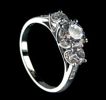 1.7 Carat Sterling Gold 14K Three Stone Shape Great G-H Color Moissanite Women Engagement Ring Popular Design Ring
1.7 Carat Sterling Gold 14K Three Stone Shape Great G-H Color Moissanite Women Engagement Ring Popular Design Ring