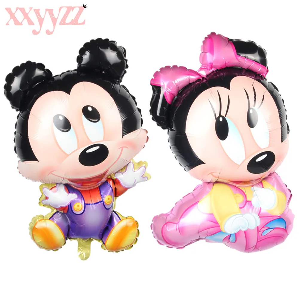 XXYYZZ New Large Cartoon Mickey Minnie Foil Balloons Cute Minnie Mickey Head Balloon Birthday Party Wedding Decorations Gift
XXYYZZ New Large Cartoon Mickey Minnie Foil Balloons Cute Minnie Mickey Head Balloon Birthday Party Wedding Decorations Gift